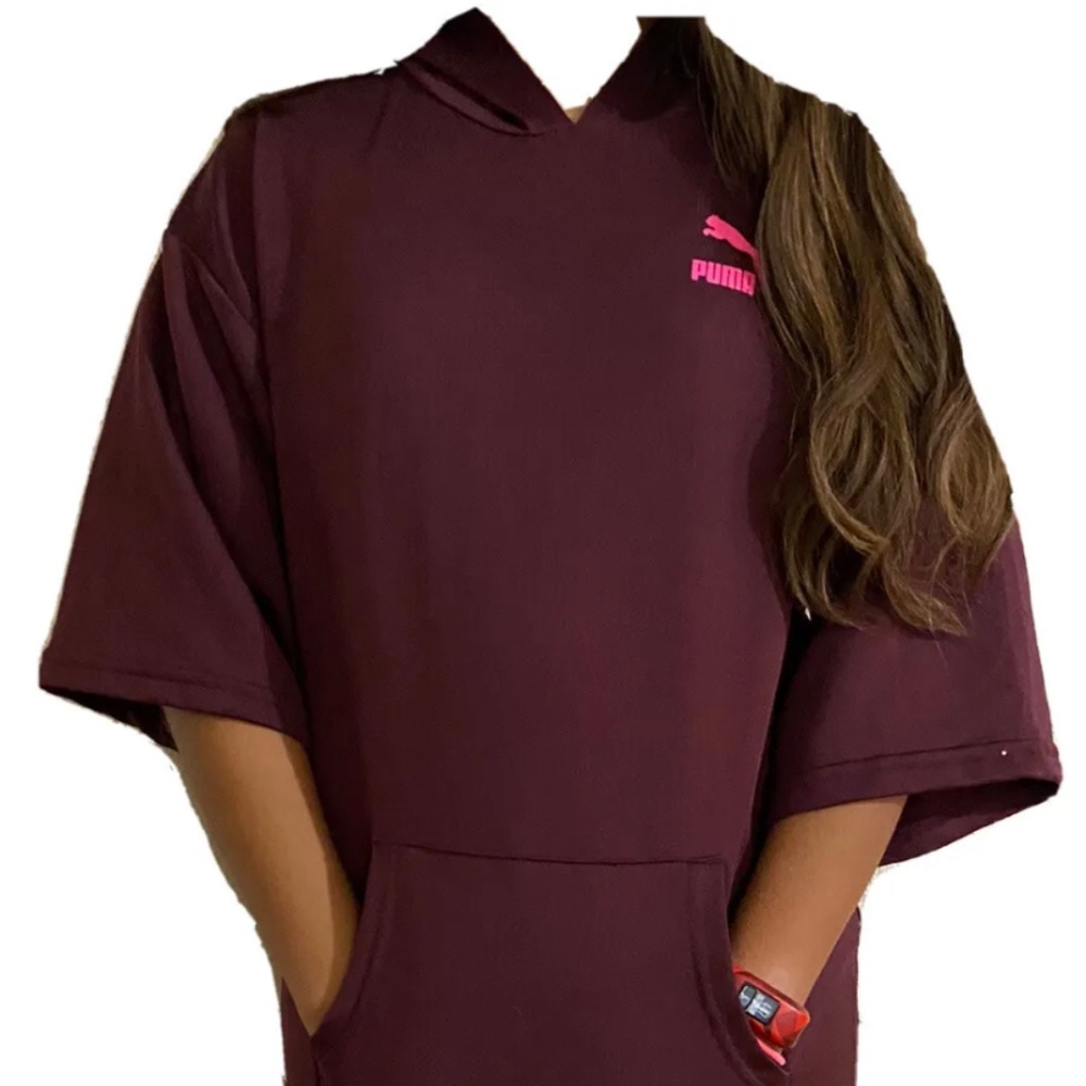 Puma girls burgundy sports dress 14 excellent cond